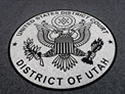 Custom Made ToughTop Logo Mat United States District Court of Salt Lake City Utah 02