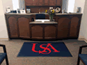 Custom Made ToughTop Logo Mat University of South Alabama Office of Marketing And Communications of Mobile Alabama