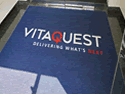 Custom Made ToughTop Logo Mat Vitaquest of Caldwell New Jersey 01