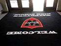 Custom Made ToughTop Logo Mat Watertown High School of Watertown Massachusetts