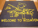 Custom Made ToughTop Logo Mat Widmyer Elementary School of Berkeley Springs West Virginia