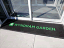 Custom Made ToughTop Logo Mat Wyndham Garden Hotel of Queens New York 01