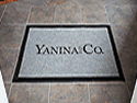 Custom Made ToughTop Logo Mat Yanina Jewlers of Cedar Grove New Jersey