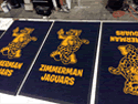 Custom Made ToughTop Logo Mat Zimmerman Elementary School of Colton California