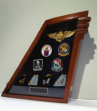 Custom Made Shadow Box for Memorabilia