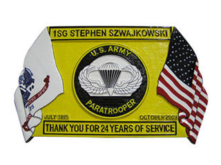 Logo Retirement Plaques