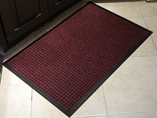 FloorGuard - WaterHog Style Commercial Entrance Mat - 2x3 Burgundy